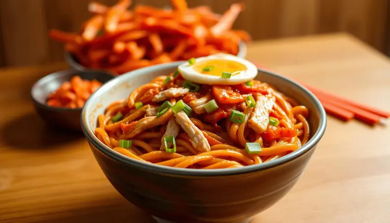 Gochujang noodles