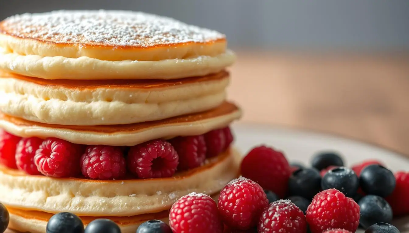 Japanese souffle pancake recipe, fluffy pancakes how to, trendy brunch ideas,