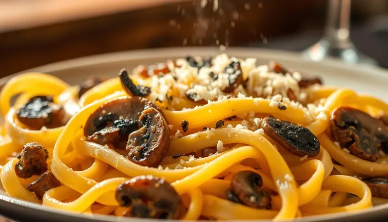 Truffle Mushroom Pasta