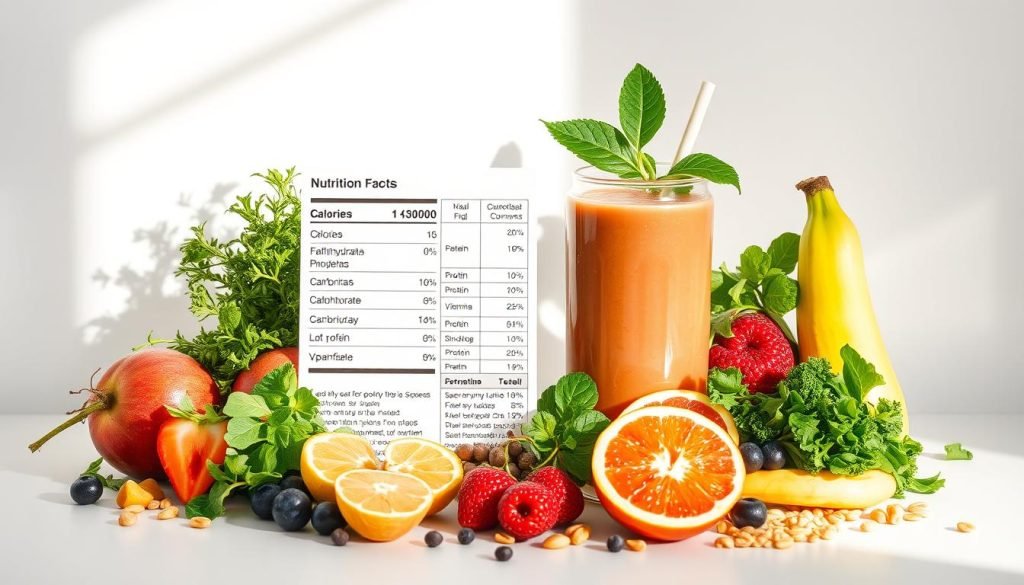 nutritional value of homemade smoothies