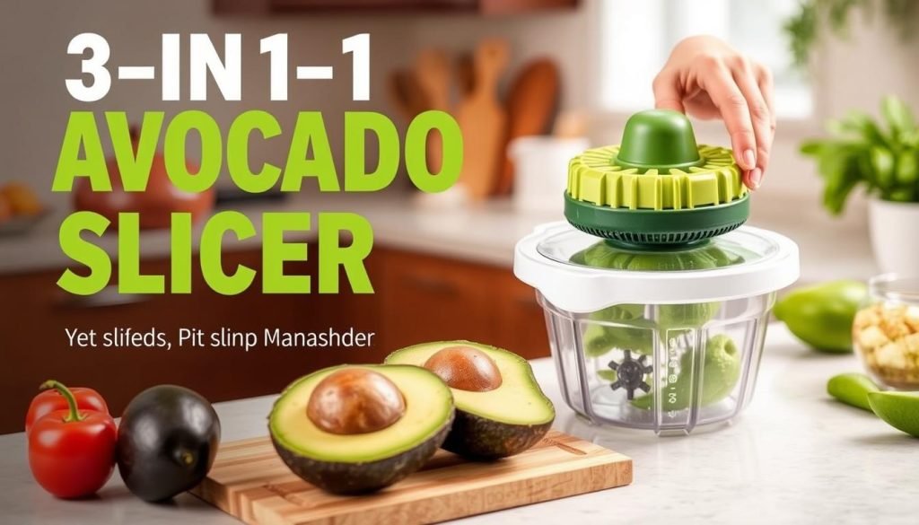 3-in-1 avocado slicer