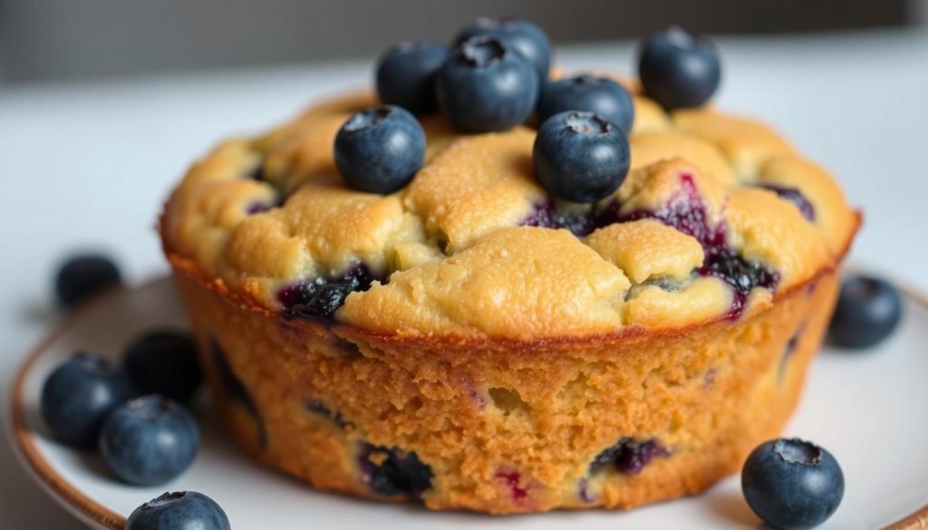bakery-style blueberry muffin cake