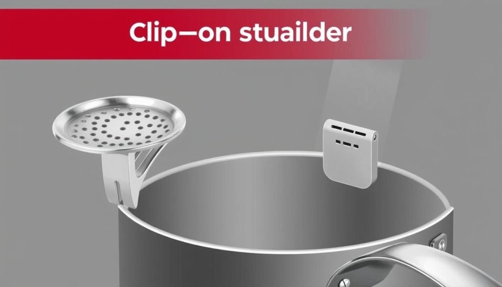 clip on pot strainer