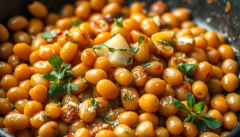 garlic butter beans recipe