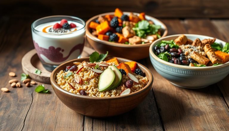high-protein hearty bowls