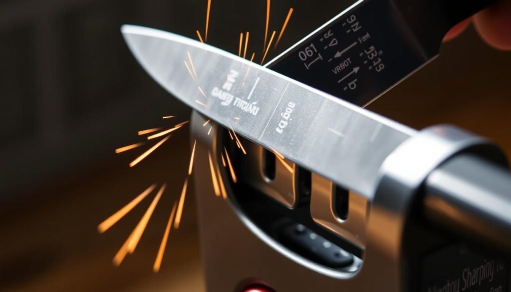 manual knife sharpener for kitchen