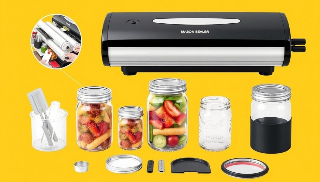 mason jar vacuum sealer kit