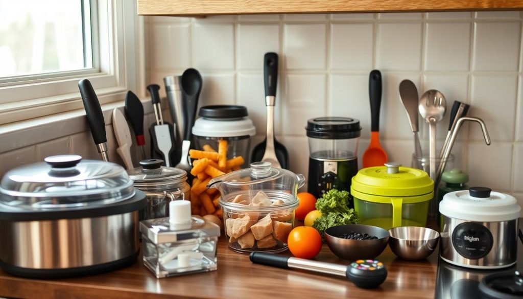 small kitchen meal prep tools