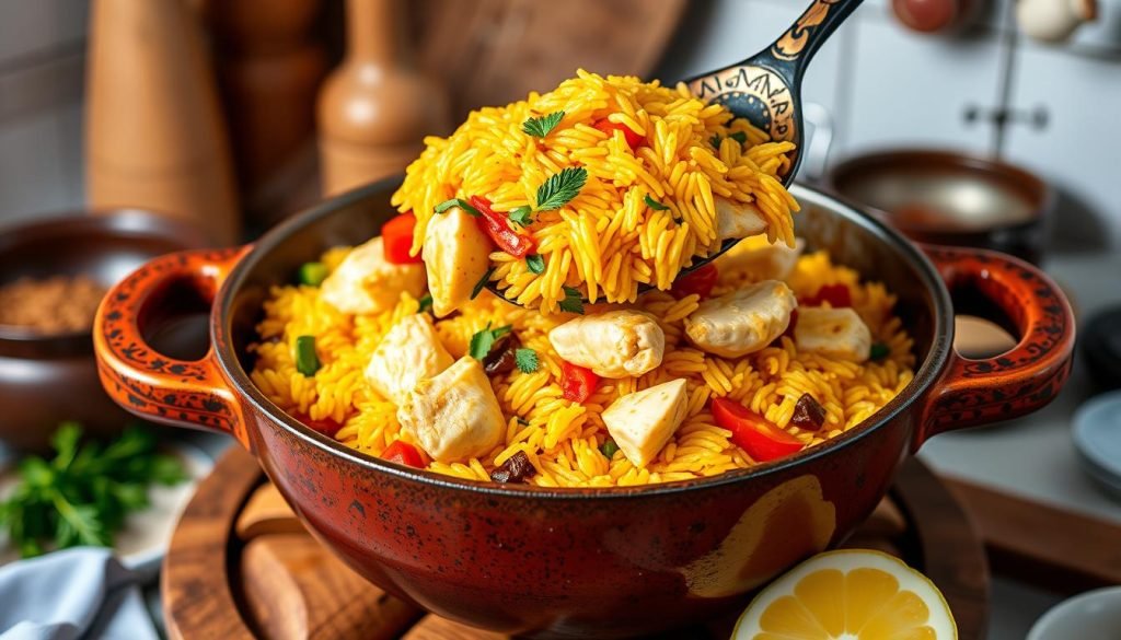 traditional arroz con pollo recipe