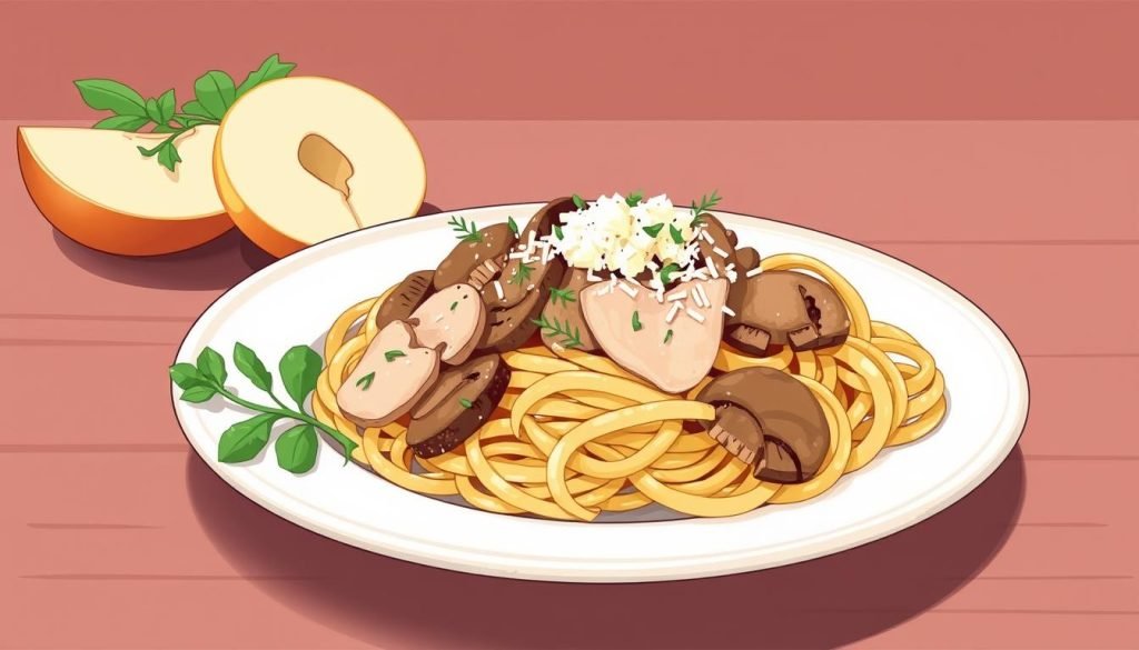 turkey mushroom pasta recipe