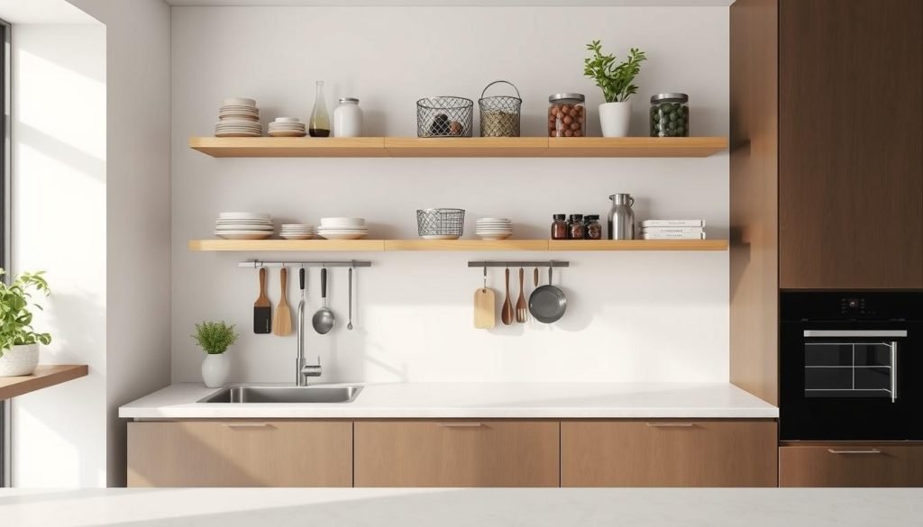 wall mounted kitchen organizers